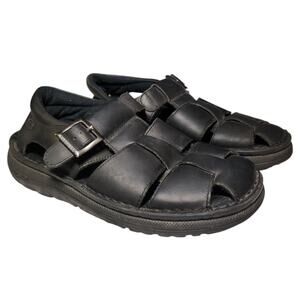 Skechers Chunky Fisherman Sandals Mens Size 10 90s Y2K Platform Goth Gothic 7411